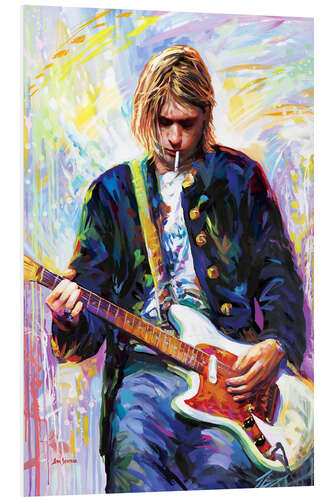 Tableau en PVC Kurt Cobain