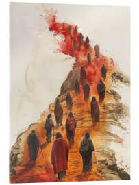Cuadro de metacrilato Walking to Calvary - DejaReve
