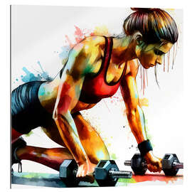 Gallery Print Training im Fitnessstudio I