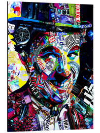 Magnettafel Charlie Chaplin