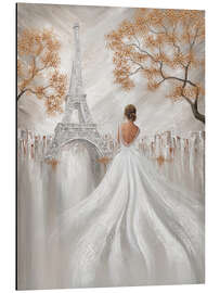 Magnettafel Eleganz des Eiffelturms, Paris