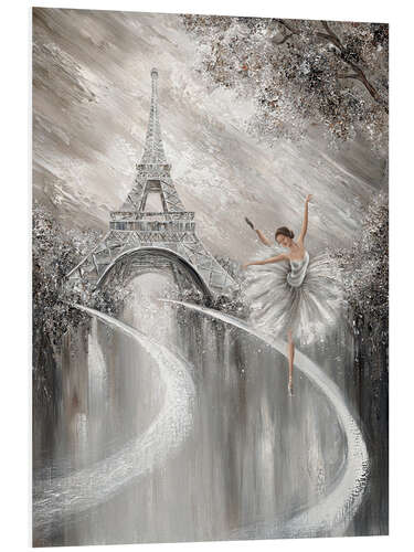 PVC print Ballerina Dancing in Paris