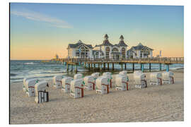 Magnettafel Seebrücke Sellin auf Rügen