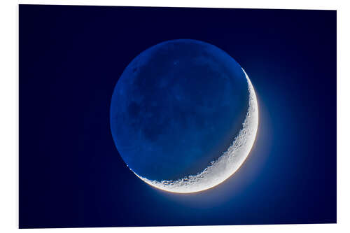 Bilde på skumplate 4-day old waxing crescent moon