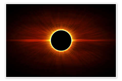 Poster Eclipse of the Sun