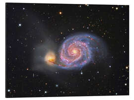 Magnettafel Messier 51, die Strudelgalaxie