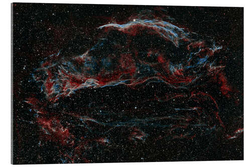 Akrylglastavla NGC 6960, the Western Veil Nebula