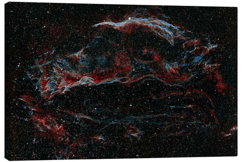 Canvas print NGC 6960, the Western Veil Nebula