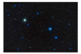 Gerahmter Kunstdruck Helle Sterne im Sternzeichen Widder