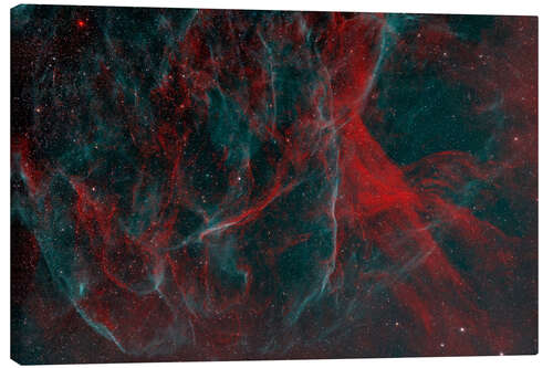 Canvas-taulu Sh2-96, a supernova remnant in the Cygnus constellation