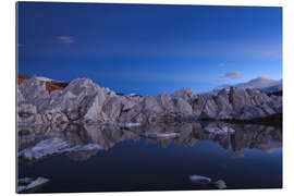 Cuadro de plexi-alu Anticrepuscular rays above a glacier in the Himalayas, Tibet