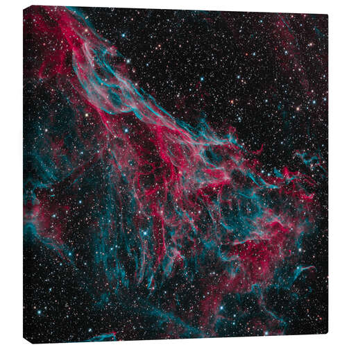 Stampa su tela Fleming's Triangular Wisp, part of the Veil Nebula