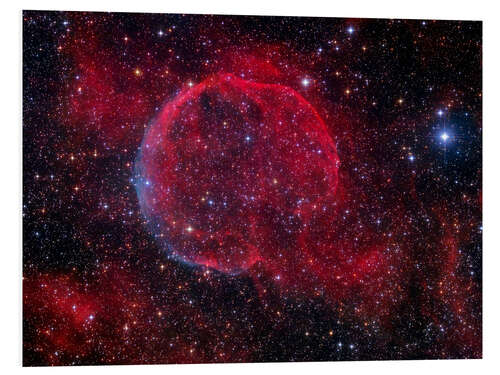 Tableau en PVC CTB-1 supernova remnant in the constellation Cassiopeia