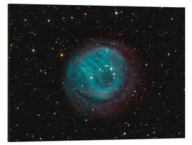 Magnettafel Bear Claw Nebula, ein planetarischer Nebel in Kassiopeia