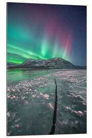 Gallery print Northern lights, Carcross, Yukon, Canada