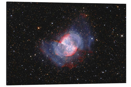 Tableau en aluminium Messier 27, a planetary nebula