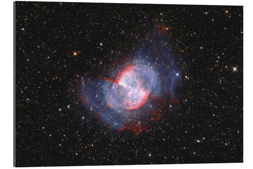 Tableau en plexi-alu Messier 27, a planetary nebula