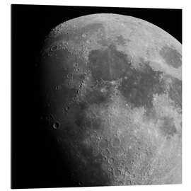 Magnettafel Mond, Satellitenfoto