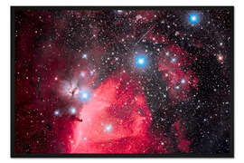 Gerahmter Kunstdruck Der Gürtel des Orion und der Pferdekopfnebel