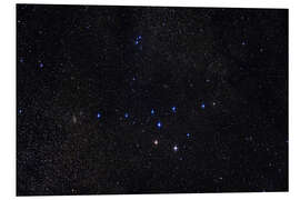 Foam board print The Coathanger asterism of stars in Vulpecula