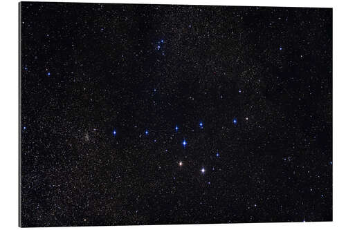 Cuadro de plexi-alu The Coathanger asterism of stars in Vulpecula