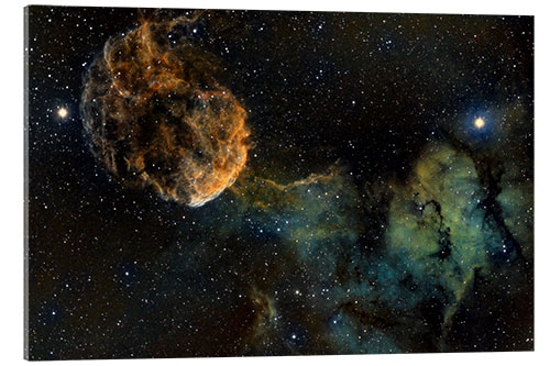 Akrylbilde The Jellyfish Nebula, a supernova remnant in Gemini