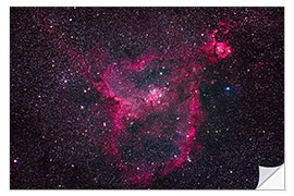 Adesivo murale The Heart Nebula in Cassiopeia