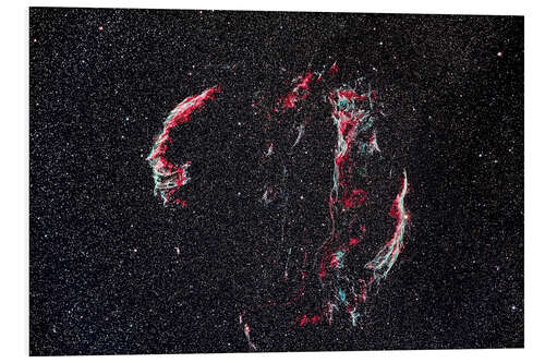 PVC print The Veil Nebula Complex in Cygnus