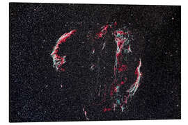 Magnettafel Der Schleiernebel-Komplex in Cygnus