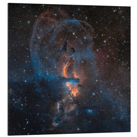 Magnettafel Emissionsnebel NGC 3576 in Sagittarius