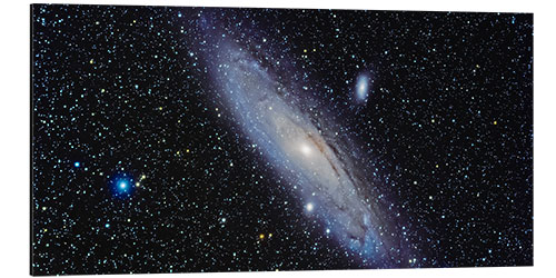 Aluminium print Messier 31, the Andromeda Galaxy