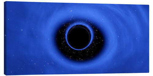 Canvas print Sagittarius A, the black hole at the center of the Milky Way