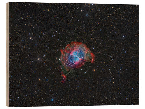 Quadro de madeira Messier 27, the Dumbbell Nebula