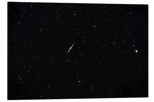 Tableau en aluminium NGC 4565, the Needle Galaxy