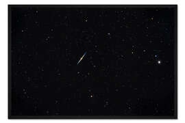 Gerahmter Kunstdruck NGC 4565, die Nadelgalaxie