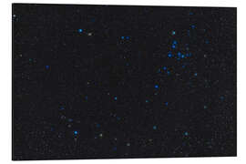 Magnettafel Sternbild Coma Berenices mit dem Sternhaufen Mel 111 oben rechts