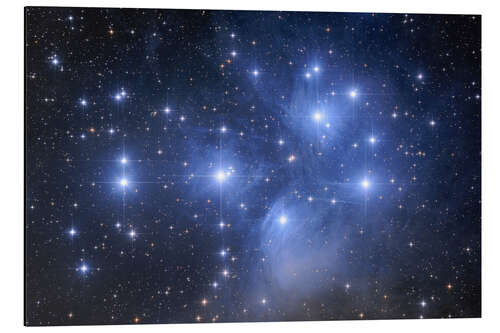 Aluminiumtavla Messier 45, the Pleiades