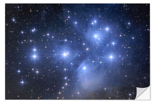 Sisustustarra Messier 45, the Pleiades