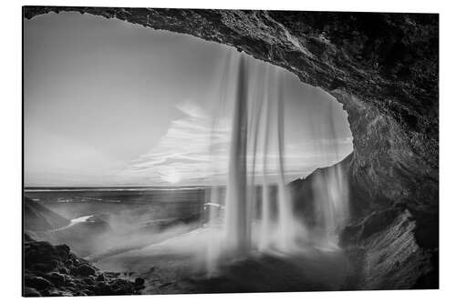 Aluminium print Seljalandsfoss Waterfall, Iceland