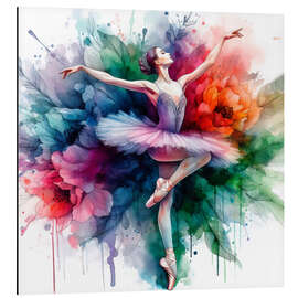 Magnettafel Ballerina in Aquarell I