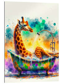 Galleriprint Giraffe in the bathtub I