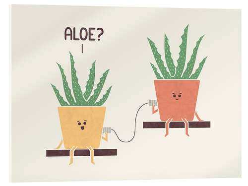 Cuadro de metacrilato Aloe?