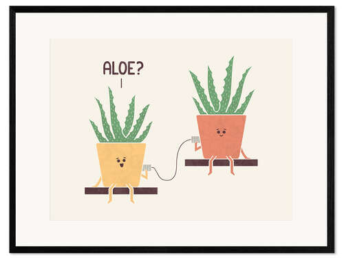 Framed art print Aloe?