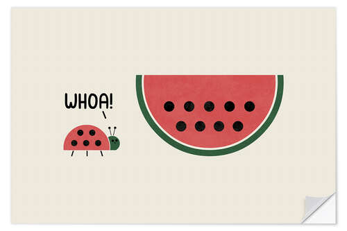 Wandsticker Ladymelon