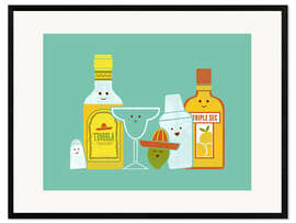 Framed art print Margarita