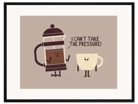 Gerahmter Kunstdruck Pressure