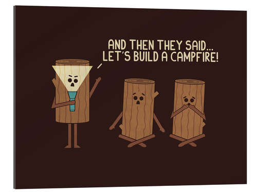 Gallery print Campfire