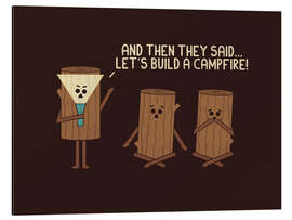 Magnettafel Campfire