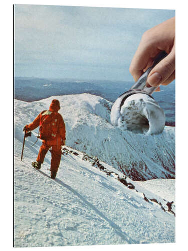 Tableau en plexi-alu Ice Cream Mountain