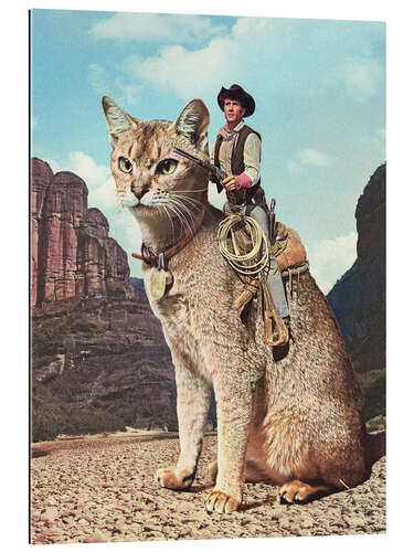 Gallery Print Cat Lone Ranger